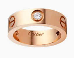 卡地亚 款式 02-E 6mm 三色3钻#5-#11