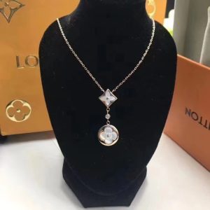 LV 款式 02-C LV兩花项链